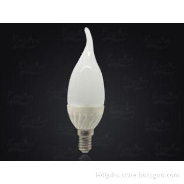 280lm Eco 3W Ceramic LED Candle Light Bulbs AC 85V - 265V f